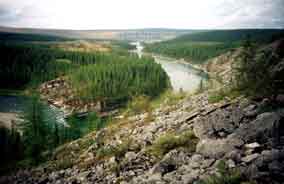Река Кожим. Фото Городилов П.А.